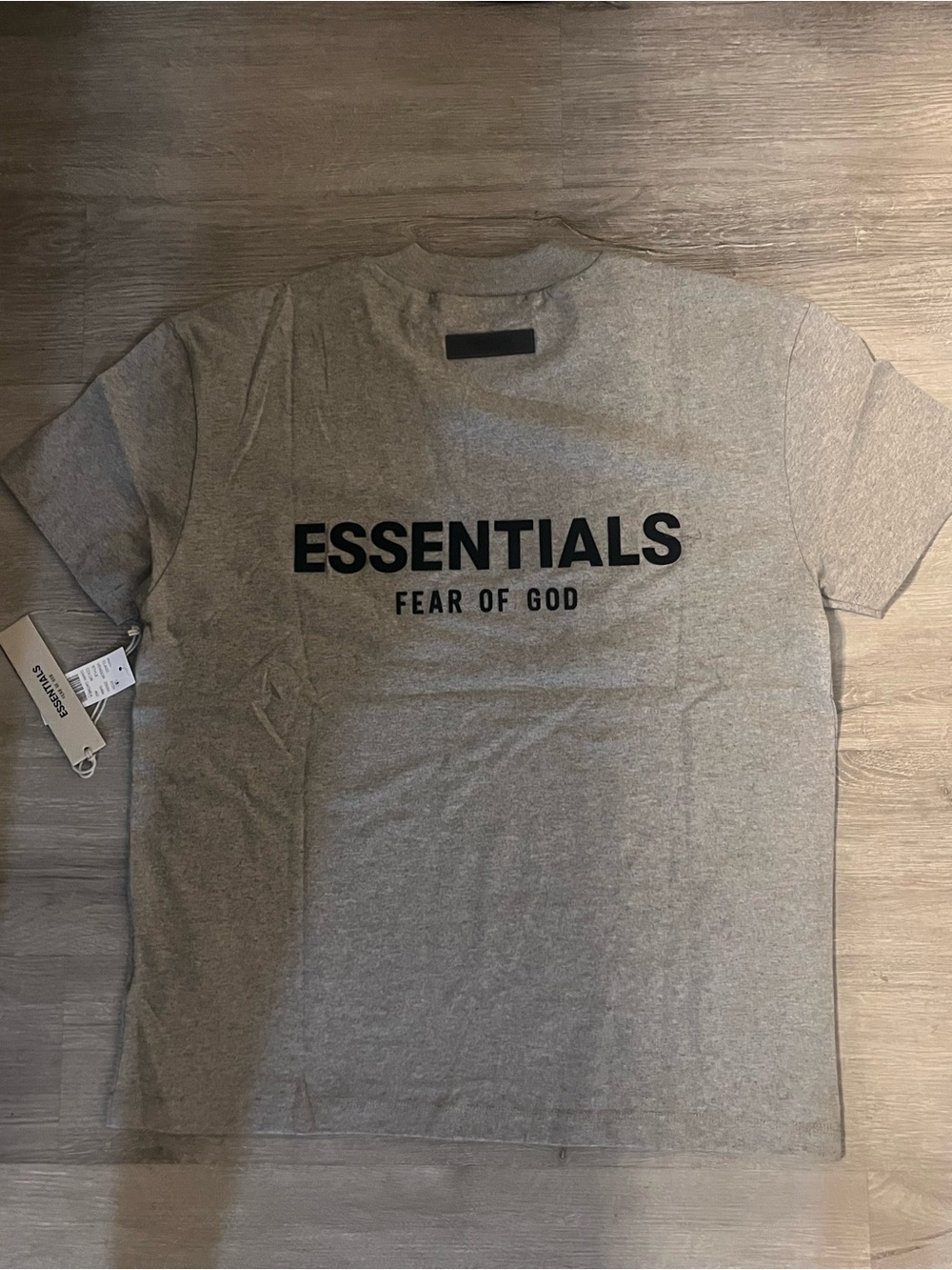ESSENTIALS Fear of God Men's Dark Oatmeal T-Shirt size XXS